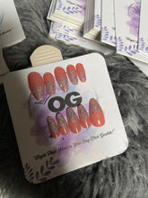 Glitter Peach, Almond Shape - Press on Nails |OG